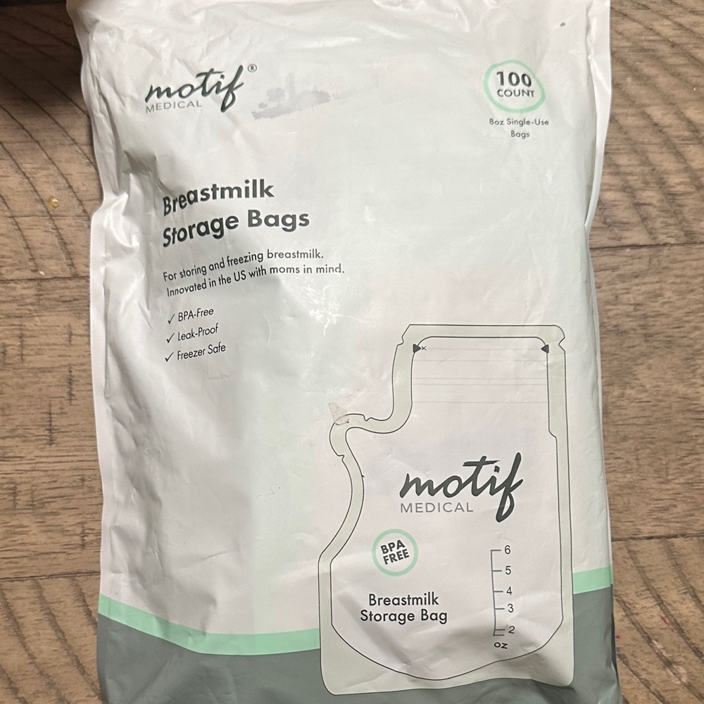 Motif Medical Breastmilk Storage Bags